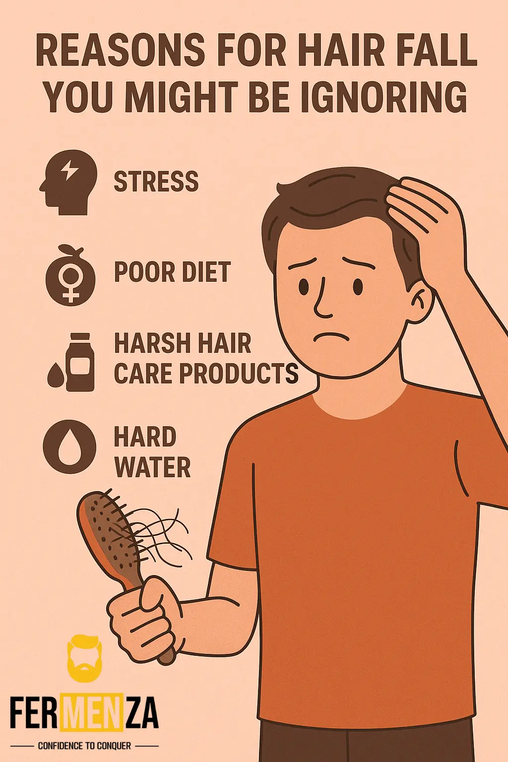 Reasons For Hair Fall You Might Be ignoring
